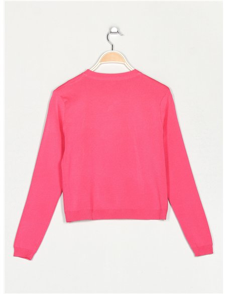 Jersey florecitas bordadas