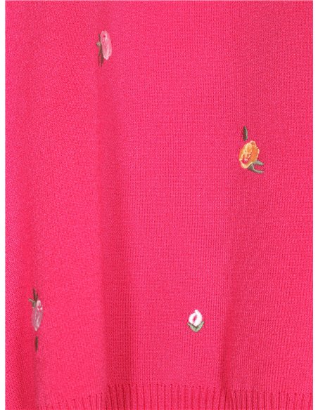 Jersey florecitas bordadas