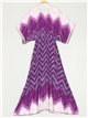 Paillettenbedrucktes Maxikleid