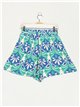 Short estampado talla grande