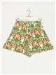 Short estampado talla grande