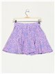 Short falda corazoncitos cinturón
