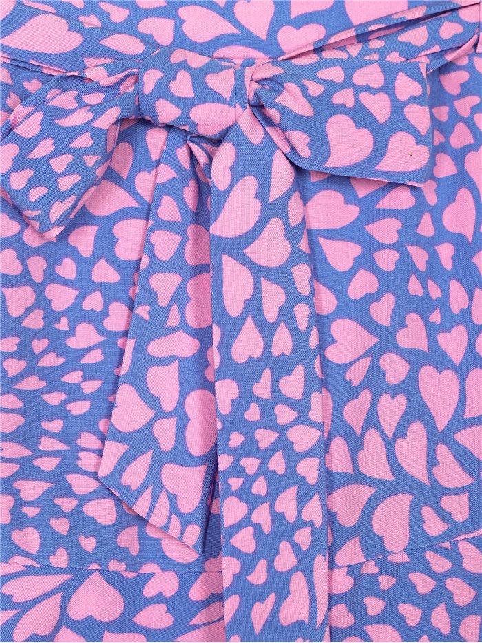 Short falda corazoncitos cinturón