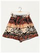 Short estampado talla grande