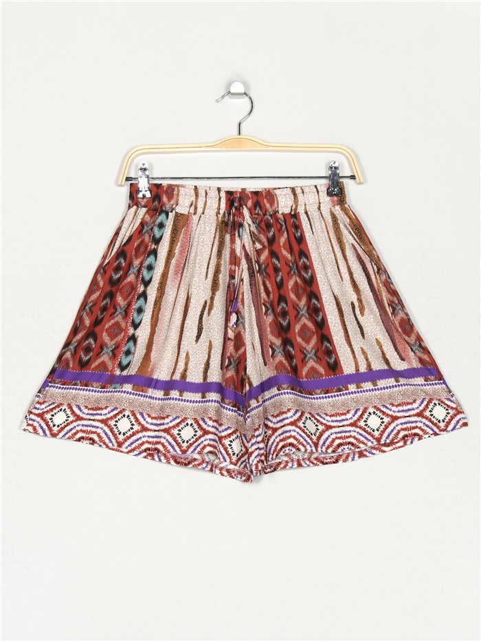 Short estampado
