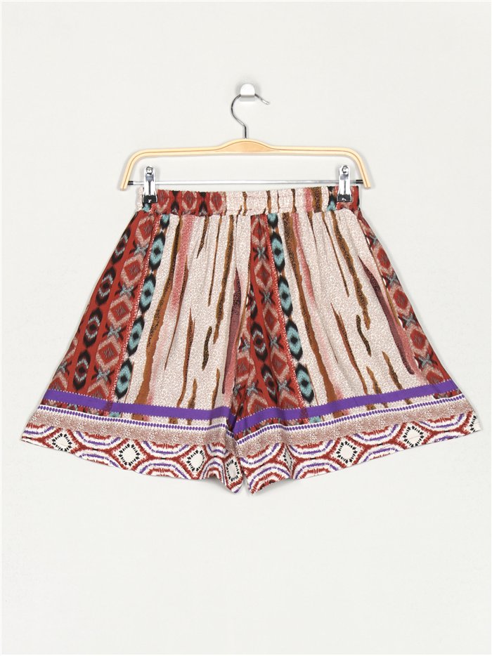 Short estampado