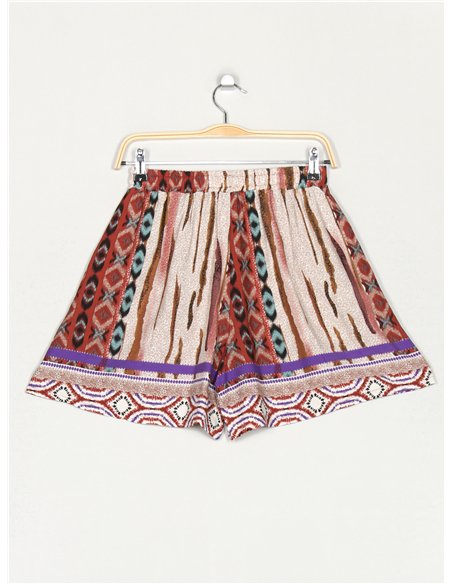 Short estampado
