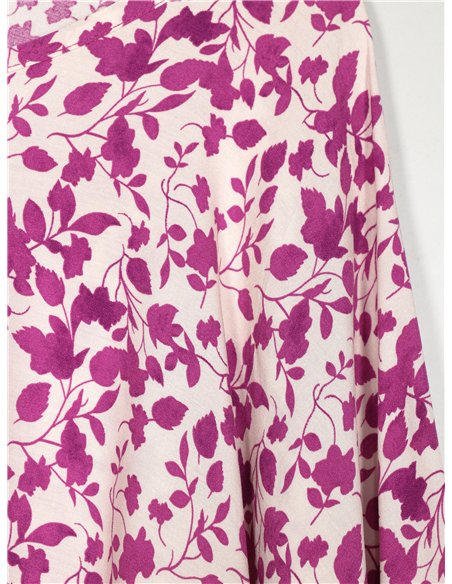 Blusa hojas talla grande