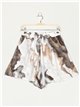 Short estampado talla grande