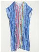 Vestido maxi estampado