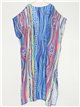 Vestido maxi estampado