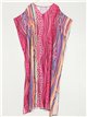 Vestido maxi estampado