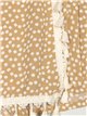 Short falda estampado borlas