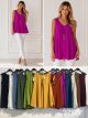 Top evasé con collar