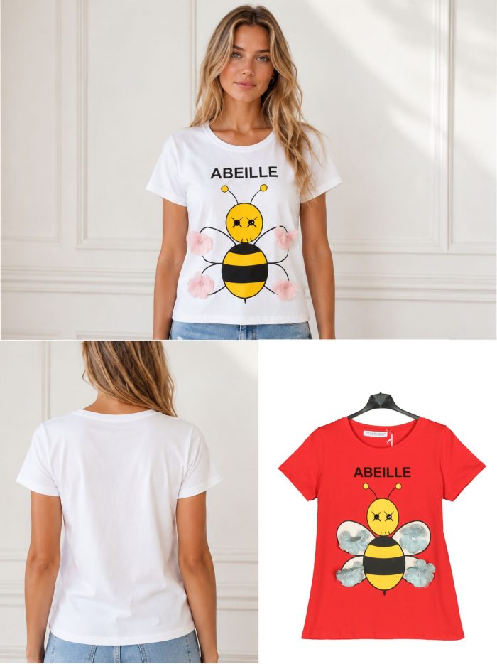 Camiseta abeja