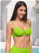 Top bikini con lazada frontal
