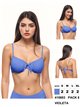 Top bikini con lazada frontal