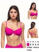 Top bikini con lazada frontal