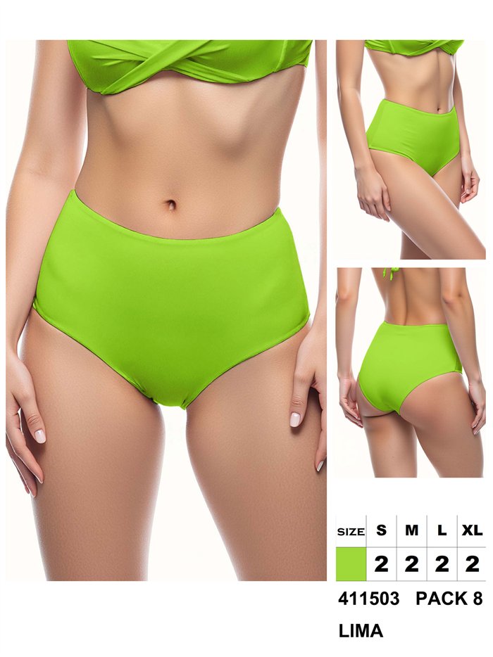 Braguita bikini alta lisa