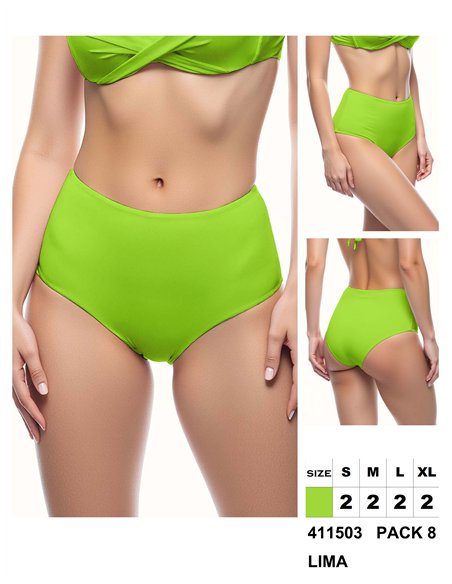 Braguita bikini alta lisa