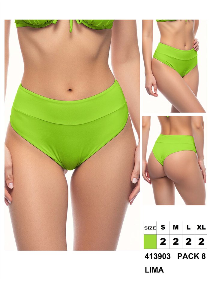 Braguita bikini alta lisa