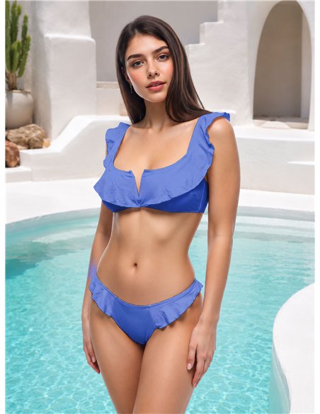 Rüschenbikini-Oberteil