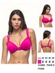 Top bikini fruncido