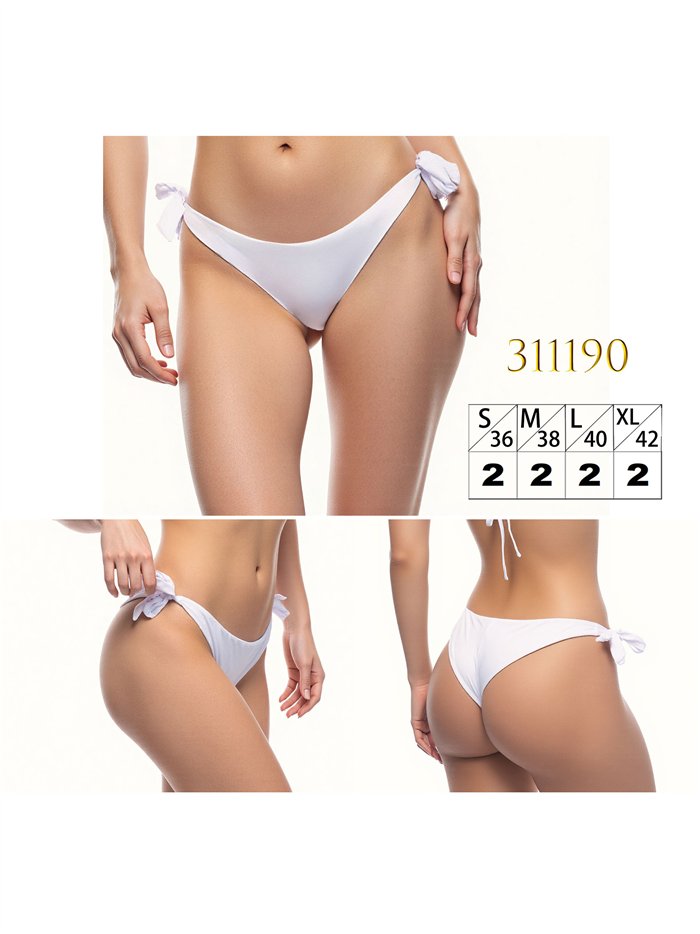 Bikinihose mit seitlichen Bändern