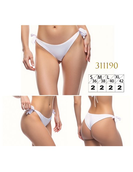 Bikinihose mit seitlichen Bändern