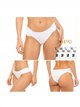 Braguita bikini con laterales fruncidos