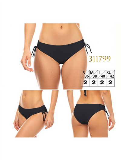 Braguita bikini clásica con lazadas 2