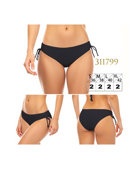 Braguita bikini clásica con lazadas