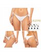 Braguita bikini tanga lisa con lazadas