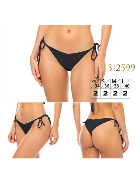 Braguita bikini tanga lisa con lazadas