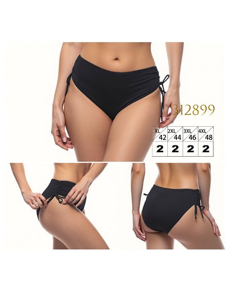 Braguita bikini alta talla grande con lazada