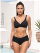 Braguita bikini alta talla grande fruncida
