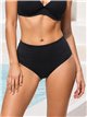 Braguita bikini alta talla grande con lateral fruncido