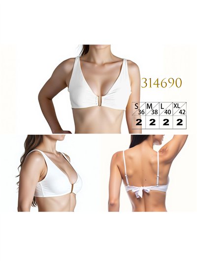 Top bikini detalle metálico 2