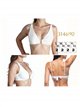 Bikini-Oberteil mit Metallic-Details