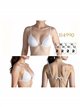 Top bikini triangular con aro central