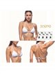 Triangel-Bikini-Oberteil mit Neckholder-Trägern