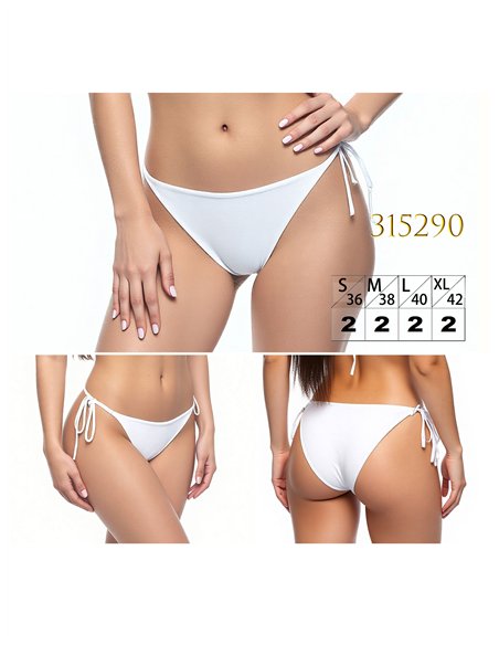 Bikinihose mit seitlichen Bändern