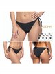 Bikinihose mit seitlichen Bändern