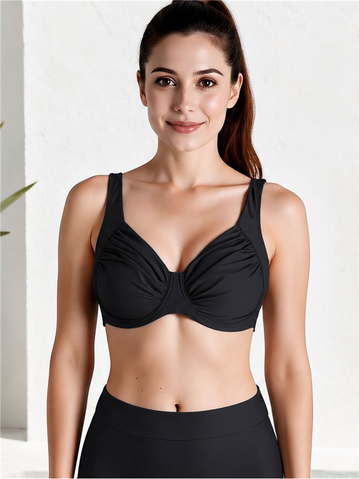 Top bikini tirante ancho talla grande