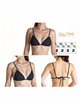 Triangel-Bikini-Oberteil mit Bügeln