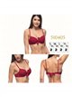 Top bikini con nudo central