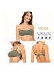 Top bikini bandeau
