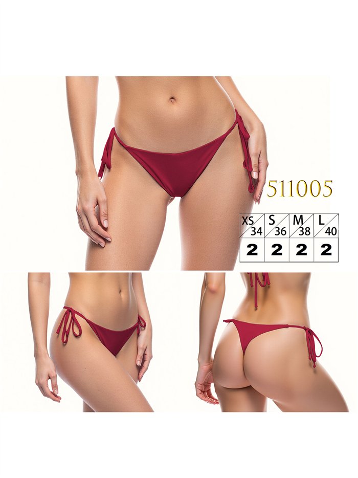 Braguita bikini con lazadas
