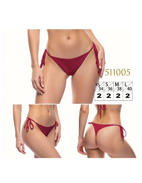 Braguita bikini con lazadas