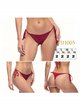 Braguita bikini con lazadas